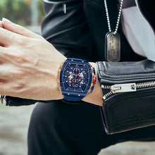 Load image into Gallery viewer, Mini Focus Men's Watch Fashion Sport Wrist Watches (Chronograph/Waterproof/Luminous/Calendar) Silicon Strap Quartz Watch for Men
