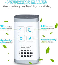 Load image into Gallery viewer, Mini Ozone & Ionic Air Purifier 2 in 1, Plug-in, New Released Promotion