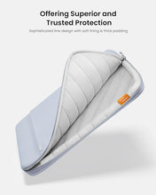 Load image into Gallery viewer, tomtoc 360 Protective Laptop Sleeve for 14-inch MacBook Pro M3/M2/M1 Pro/Max A2992 A2918 A2779 A2442 2023-2021, 13-inch iPad Pro (M4)/iPad Air (M2) with Magic Keyboard, Water-Resistant MacBook Case