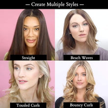 Load image into Gallery viewer, Pro Vibrating Ceramic Tourmaline Ionic Flat Iron, 1.75-inch - Fast, Frizz-Free Ceramic Hair Straightener with Easy, Gentle Glide for Waves, Curls, Smooth Hair - Professional Styling Tools