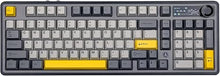 Load image into Gallery viewer, AJAZZ AK980 98% Mechanical Keyboard, BT5.0/USB-C/2.4GHz Wireless Gaming Keyboard, Hot Swappable Creamy Custom Keyboard with 1.14’’ TFT Screen, Knob, RGB for Win/Mac (Black, Gift V2 Switch)