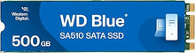 Load image into Gallery viewer, Western Digital 500GB WD Blue SA510 SATA Internal Solid State Drive SSD - SATA III 6 Gb/s, M.2 2280, Up to 560 MB/s - WDS500G3B0B