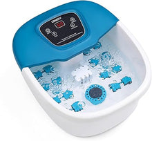 Load image into Gallery viewer, CINERY Foot Spa Bath Massager with Heat, Bubbles, Vibration and Pedicure Foot Spa with 16 Rollers for Feet Stress Relief, Foot Soaker with Mini Acupressure Massage Points & Temperature Control