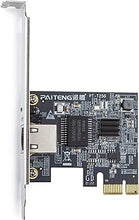 Load image into Gallery viewer, 2.5Gbase-T PCIe NIC with Realtek RTL8125 Chip, 2.5Gb Network Card, 2500/1000/100 Mbps,Single RJ45 Port, PCIe X1, Ethernet Card for Windows/Windows Server/Linux