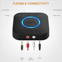 Load image into Gallery viewer, 1Mii Bluetooth Receiver, HiFi Wireless Audio Adapter, Bluetooth 5.1 Receiver with 3D Surround aptX HD aptX Low Latency for Home Music Streaming Stereo System B06 Plus