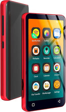 Load image into Gallery viewer, MP3 Player with Bluetooth and WiFi,MP3 Player with Spotify,Spotify Kids,Audible,Pandora,Amazon Music,4" Music Player MP4 Up to 1TB(80GB,Red_Black)