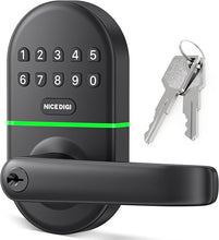 Load image into Gallery viewer, Smart Keypad Door Lock with Handle: Keyless Entry Door Lock for Front Door - Electronic Digital Door Lock- Code Door Lock - Easy Installation