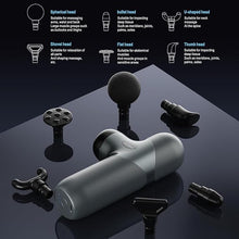 Load image into Gallery viewer, Mini Massage Gun Deep Tissue,Portable Percussion Muscle Massager for Whole Body Back Pain Relief,Electric Handheld Sport Massager with 6 Massage Heads 4 Speed,Best Gift for Him/Her/Father/Mother