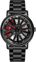 Load image into Gallery viewer, GORBEN Men's Creative 3D Car Wheel Rotating Wrist Watch
