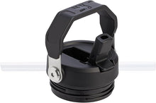 Load image into Gallery viewer, Stanley IceFlow Flip Straw 2.0 Water Bottle 16 OZ | Built-In Straw with Larger Opening | Lightweight & Leak-Resistant | Insulated Stainless Steel | BPA-Free | Black 2.0