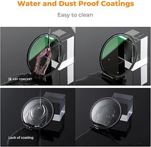 Load image into Gallery viewer, K&F Concept 46mm Magnetic MCUV CPL Fixed ND1000 Magnetic Basic Ring 4-in-1 Lens Filters Kit with 28 Multi-Coatings for Camera Lens (Nano-X Series)