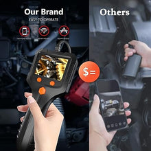 Load image into Gallery viewer, Daxiongmao Borescope, Endoscope Camera with Light, IP67 Waterproof Endoscope, 1080 HD Inspection Camera, Borescope Camera with Light, Snake Camera with 11.5FT Semi-Rigid Cord, Gadgets for Men(2.4")