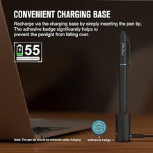 Load image into Gallery viewer, OLIGHT O'Pen Glow EDC Pen Light, 120 Lumens with Green Beam, Rechargeable LED Flashlight for Outdoor Uses, Writing, Adventure, Professional Business Gift(Black)