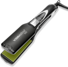 Load image into Gallery viewer, Pro Vibrating Ceramic Tourmaline Ionic Flat Iron, 1.75-inch - Fast, Frizz-Free Ceramic Hair Straightener with Easy, Gentle Glide for Waves, Curls, Smooth Hair - Professional Styling Tools