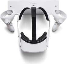 Load image into Gallery viewer, CNBEYOUNG Metal VR Headset Wall Mount Storage Stand Hook Compatible with Quest 2 Pro Quest 3, Valve Index, PSVR 2, HTC Vive, Pico 4, Pimax VR MR XR Headsets and Controllers(Aluminum Alloy-Silver)