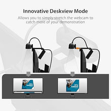 Load image into Gallery viewer, j5create 1080P Dual Mode Webcam and Document Camera with Auto & Manual Focus, Magnetic Privacy Cover for PC, Laptops | for Live Streaming, Video Calls, Online Meetings, Online Classes (JVU250)