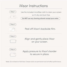 Load image into Gallery viewer, Moshi iVisor AG Anti-glare Screen Protector for MacBook Pro 16-inch (2022 M1, A2485), Easy-Installation, Washable & Reusable, Scratch Protection, Fingerprint Resistant - Black (Clear/Matte)