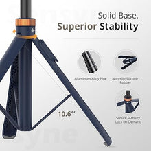 Load image into Gallery viewer, Sensyne 72" Phone Tripod, Extendable Selfie Stick with Detachable Phone Holder Compatible with All Cell Phones/Camera Blue