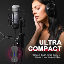 Load image into Gallery viewer, Xvive P1 48V/12V Portable Phantom Power Supply with Rechargeable Battery for XLR Condenser, Shotgun Microphone