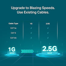 Load image into Gallery viewer, TP-Link TL-SG108S-M2 | 8-Port Multi-Gigabit 2.5G Ethernet Switch | Unmanaged Network Switch | Ethernet Splitter | Plug & Play | Desktop/Wall Mount | Silent Operation