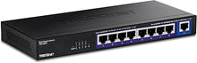 Load image into Gallery viewer, TRENDnet 9-Port Multi-Gig Switch, TEG-S591, 8 x 2.5G RJ-45 Ports, 1 x 10G RJ-45 Port, 60Gbps Switching Capacity, Lifetime Protection, Black