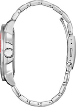 Load image into Gallery viewer, Citizen Eco-Drive Men's Mickey Astronaut Stainless Steel Watch, Red and Black Bezel, (Model: AW1709-54W)