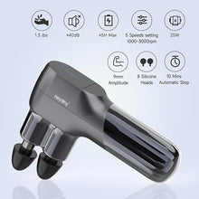 Load image into Gallery viewer, Double-Head Mini Massage Gun, Deep Tissue Percussion Muscle Massage Gun for Therapy and Relaxation, Portable Handheld Muscle Massager Gun for Athletes Relieving Pain, Soreness and Stiffness