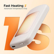 Load image into Gallery viewer, AI Hand Warmers Rechargeable with Gift Box, 4 Pack Portable Electric Hand Warmer with LED Display Battery and Temperature, Fast Heating, for Men, Women, Hunting Camping Ivory