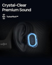 Load image into Gallery viewer, SHOKZ OpenRun Pro Mini- Open-Ear Bluetooth Bone Conduction Sport Headphones, Sweat Resistant Wireless Earphones for Workouts and Running with Premium Deep Base - Built-in Mic, with Hair Band, Black