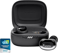 Load image into Gallery viewer, JBL Live Free 2 - True Wireless Noise Cancelling Earbuds, Up to 35hrs of Playtime, 6 mics for Perfect Calls with Zero Noise, IPX5 Waterproof, Oval Tubes for Better Comfort, Isolation, & bass (Black)