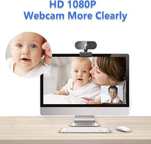 Load image into Gallery viewer, Streaming Webcam with Microphone & Ring Light 2K HD Web Cam with Cover,Stand for PC/MAC/Laptop/Desktop, Wide Angle Web Cameras for YouTube,Skype,Zoom,Xbox One,Video Calling,Studying and PS4