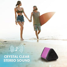 Load image into Gallery viewer, OontZ Angle 3 Bluetooth Speaker, Portable Wireless Bluetooth 5.0 Speaker, 10 Watts, Crystal Clear Stereo Sound, Rich Bass, IPX5 Water Resistant, Loud Portable Bluetooth Speaker (Pink)