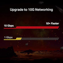 Load image into Gallery viewer, TP-Link 10GB PCIe Network Card (TX401)-PCIe to 10 Gigabit Ethernet Adapter,Supports Windows 11/10/8.1/8/7, Servers 2019/2016/2012 R2, and Linux, Including a CAT6A Cable