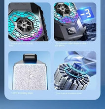 Load image into Gallery viewer, Phone Cooler with Semiconductor Refrigeration,.Cellphone Radiator for Tiktok Live Streaming, Outdoor Vlog, For gaming this works phenomenal, keeps your phone cool while keeping speed normal.