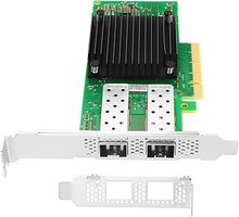 Load image into Gallery viewer, 25GbE NIC Card for Mellanox MCX512A-ACAT, PCIe 3.0 x8 25Gb Ethernet NIC with Mellanox ConnectX-5 En Chipset, Dual SFP28 Network Card Support RDMA