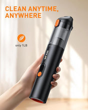 Load image into Gallery viewer, OXILAM Car Vacuum Portable - Handheld Vacuum Cordless 14000PA High Power, 4 in 1 Small Vacuum, Blow & Suction 2 in 1, Up to 30 Mins Runtime, Cordless Vacuum Cleaner for Home, Pet, Car, Office (Black)
