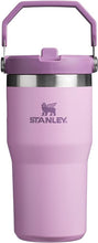 Load image into Gallery viewer, Stanley IceFlow Flip Straw Tumbler with Handle 20 oz | Twist On Lid and Flip Up Straw | Leak Resistant Water Bottle | Insulated Stainless Steel |BPA-Free | Lilac