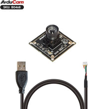 Load image into Gallery viewer, Arducam 1080P USB Camera Module, Low Light Low Distortion Lightburn Camera, 2MP CMOS IMX323 Mini UVC USB2.0 Webcam Board with 83°(D) M12 Lens, 3.3ft/1m Cable for Windows, Linux, Android, and Mac OS