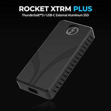 Load image into Gallery viewer, SABRENT Rocket XTRM Plus 2TB Thunderbolt 3 Portable SSD - High-Speed External Storage, Rugged Aluminum, USB-C Compatible, 2700MB/s, Bus-Powered, Plug & Play (SB-XTMP-2TB)