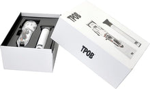 Load image into Gallery viewer, TPOB White Slime 2 Splatt Clipper Trimmer Set Barber Hair Clippers for Men 6800 RPM