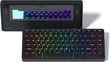 Load image into Gallery viewer, Womier SK75 75% Keyboard with Full Aluminum Wireless Mechanical Gaming Keyboard, VIA Custom Keyboard, Pre-lubed POM Switches RGB Creamy Gaming Keyboard, 3-Modes Gasket Hot Swappable Keyboard, Black