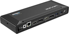 Load image into Gallery viewer, WAVLINK Docking Station Dual Monitors, Universal USB-C Docking Station with 65W PD Charging for Thunderbolt 4/3, USB-C Windows/Mac/Chrome,MacBook M1/M2, (2HDMI, 2DP, 6USB3.0, Ethernet, Audio/Mic)