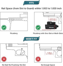 Load image into Gallery viewer, OLIGHT Baldr S 800 Lumens Compact Rail Mount Weaponlight with Green Beam and White LED Combo, Magnetic USB Rechargeable Tactical Flashlight with 1913 or GL Rail, Battery Included (Black)