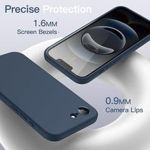 Load image into Gallery viewer, JETech Liquid Silicone Case for iPhone 16e 6.1-Inch 2025, Silky Soft Touch Full-Body Protective Phone Case, Anti-Scratch Shockproof Cover with Microfiber Lining (Navy Blue)