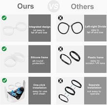 Load image into Gallery viewer, SUPERUS Lens Protector Compatible with Oculus/Meta Quest 2, Glasses Spacer - Anti-Scratch VR Accessories to Prevent Your Glasses from Scratching VR Lenses (White)