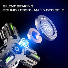 Load image into Gallery viewer, Fidget Spinners, Fidget Spinner Gifts for Adults and Kids, Stress Anxiety ADHD Relief Figets Toy, Metal Finger Hand Spinner Toys with Luminous Light, Spinner Absorb Solar Light Then Release in Dark