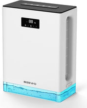 Load image into Gallery viewer, BIZEWO Dehumidifier for Home, (980 sq.ft) Queit Dehumidifiers for Basement, Bathroom, Bedroom with 101 oz Water Tank, Large Room Dehumidifier with 2 Working Mode, Auto Shut Off, 7 Colors LED Light