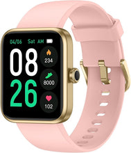 Load image into Gallery viewer, EURANS Smart Watch 45mm, Fitness Watch with Heart Rate/Sleep Monitor Steps Calories Counter, IP68 Waterproof Activity Tracker Compatible with Android iOS