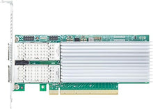Load image into Gallery viewer, 100GbE Converged Network Card with Intel E810-CAM2 Controller, Dual QSFP28 Ports, PCIe 4.0 x16, Compare to Intel E810-CQDA2