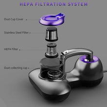 Load image into Gallery viewer, Mattress Vacuum Cleaner, UV Bed Cleaner 12KPa Handheld Upgraded Effectively Clean Up Bed, Pillows, Cloth Sofas, Carpets and Ther Fabric Surfaces for Dust, Pet Hair